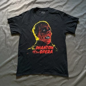 Das Phantom der Oper schwarzes T-Shirt Erwachsene Größe Medium 19,5 x 24 Rock Rebel - Bild 1 von 3