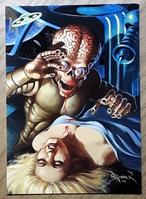 2012 Topps Mars Attacks Card 81 NEW MISSIONS. - Image 1 of 3