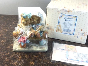 Enesco Cherished Teddies by Priscilla Hillman #911372 TRACIE & NICOLE - Picture 1 of 5