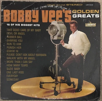 Bobby Vee - Bobby Vee's Golden Greats (LP, Comp) (Very Good Plus (VG+)) - Image 1 of 4