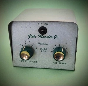 WRL Globe Matcher Jr. model AT-3 Antenna Tuner, 100 Watts, 80-10 Meters - Zdjęcie 1 z 11