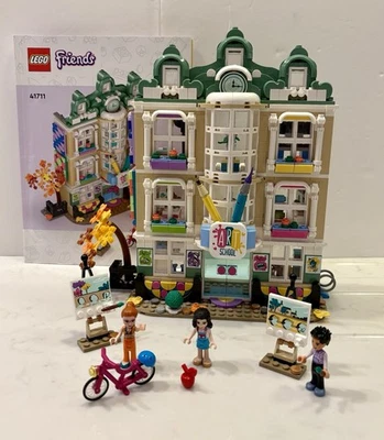 LEGO Friends Emma's Art School 41711 with Instructions Retired Set Used No Box - Image 1 of 4
