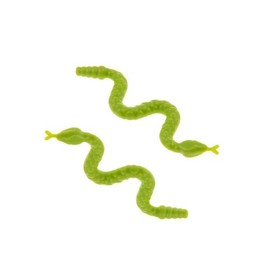 2x Lego Tier Schlange lime gr&uuml;n Klapperschlange Dschungel Viper Natter 30115