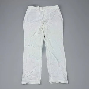 Ann Taylor LOFT NEW $60 Sz 12p GF Chino White Pant - Picture 1 of 11