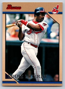 1996 Bowman #69 Eddie Murray Cleveland Indians Baseball Card SEE DESCRIPTION - Picture 1 of 2