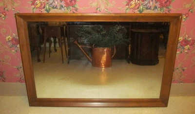 Espejo Ethan Allen Baumritter reliquia nuez moscada arce paisaje rectangular 5050 Foto 1 de 4