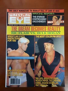 Wrestling Eye Januar 1992 Hulk Hogan Ric Flair Sting Pat Tanaka Roddy Piper - Bild 1 von 2