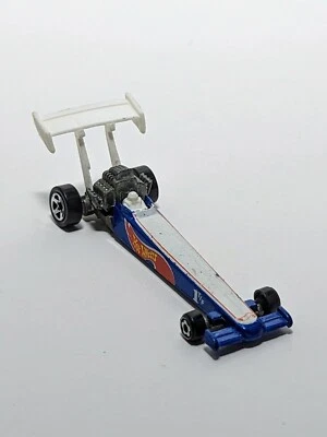 1992 Vintage F1 Formula 1 Dragster Hot Wheels Race Car - Mattel - #1 Blue -... - Image 1 of 4