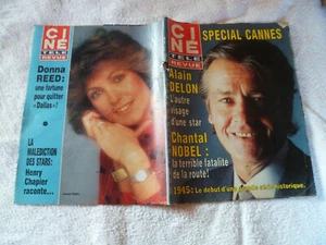 CINE REVUE N°19 09/05/1985 Delon C.Nobel L.Wilson Pia Zadora C.Cardinale Coluche - Picture 1 of 16