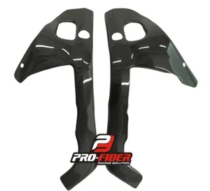 2005-2006 CARBON FRAME COVERS PROTECTORS GUARDS HONDA CBR600RR CBR 600 RR 05-06 - Picture 1 of 5
