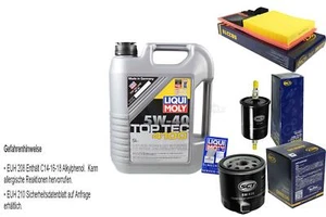 KIT INSPECCIÓN FILTRO LIQUI MOLY ACEITE 5L 5W-40 VW Polo 9N_ 1.4 16V Seat Ibiza - Imagen 1 de 11