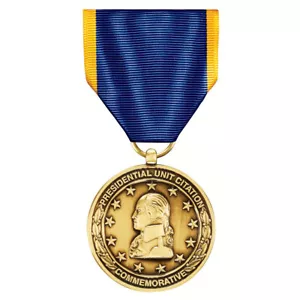 Medalla Conmemorativa Citación Unidad Presidencial Tamaño Completo - Imagen 1 de 4