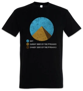 Chart Pyramid T-Shirt Fun Geek Nerd Teacher Professor Diagram Science Scientist - Picture 1 of 1