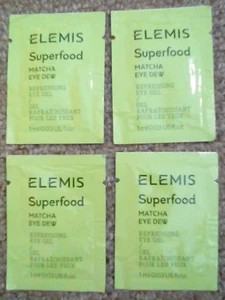 Lot Of Four Elemis Superfood Matcha Dew Refreshing Eye Gel - 0.03 OZ. - Picture 1 of 1