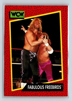 1991 Impel WCW #123 Fabulous Freebirds - Image 1 of 2