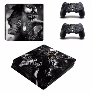 AU Spider Man Venom PS4 Slim Console Skin Decal Skin Sticker Decal Cover Wrap - Picture 1 of 1