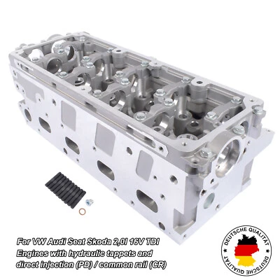 Zylinderkopf für VW Audi Seat Skoda 2.0 TDI CLCA CFHB CFHC CFFA CFFB CFGB CFGC - Bild 1 von 4