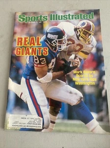 Sports Illustrated 1986 Mark Bavaro NMT - Picture 1 of 6