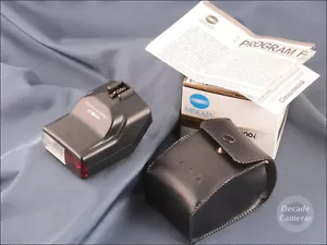 Minolta Program Flash 2000i Dedicated TTL Flash Gun - Mint inc Box/Manual - 4113 - Picture 1 of 4