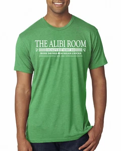 The Alibi Room Chicagos Best Worst Bar St Patricks Day Men Tri Blend Tshirt - Picture 1 of 3