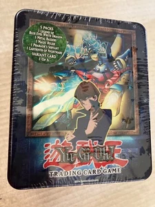 2003 XYZ cannon sealed vintage yugioh tin 5 booster packs inside see scans - Picture 1 of 5