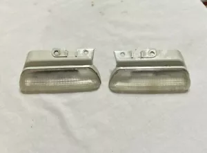 94-99 PLYMOUTH DODGE NEON SIDE PARK FOG LIGHT HOUSING FACTORY HEADLIGHT SET - Picture 1 of 7