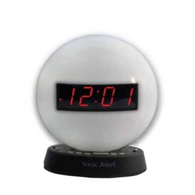 Sonic Glow SBW100NL Nightlight Alarm Clock - Image 1 of 4