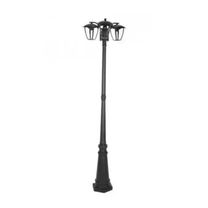 V-TAC VT-740 Portalampada lampione lanterna giardino in alluminio fissaggio a te - Foto 1 di 4