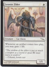 4X LEONIN ELDER WHITE MIRRODIN MTG MAGIC NM X4 (yourdeckbuilder)