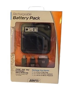 Adapti Power Pack Adapter Charger Rechargeable IPhone IPOD IPAD NOS - Picture 1 of 6
