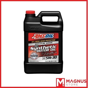 AMSOIL Signature Series SAE 5W-30 Synthetic Motor Oil 3,78L - ASL1G - Foto 1 di 1
