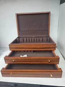 Lenox Palisander Besteck Truhe | Hält Service für 24 - Bild 1 von 24