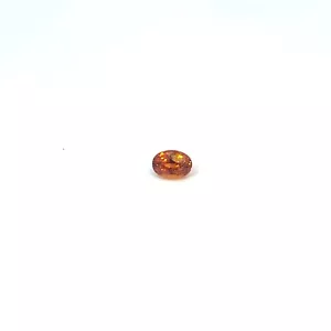 1,11 ct guter Glanz gelb orange/natürlicher Spessartit Granat - ovale Edelsteine Video - Bild 1 von 3