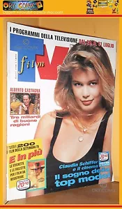 TV movie - Anno 1 - No. 26 - July 1993 - Claudia Schiffer, Alberto Castagna - Picture 1 of 6
