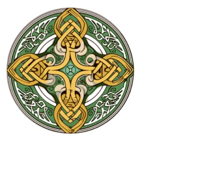 CELTIC IRISH KNOT SIGN Charm Black Leather Chain Cord Rope Silver Bracelet Women - Image 1 of 4