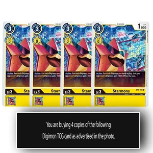 Starmons Common BT5-035 C Digimon TCG Card Playset Yellow - Picture 1 of 1