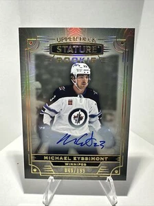 2022-23 Upper Deck Stature Rookie Auto /199 Hockey SP Michael Eyssimont - Picture 1 of 8