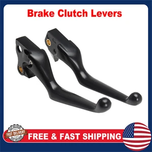 1 Pair Brake Clutch Levers For Harley Sportster XL 883 1200 2004-2013 Aluminum - Picture 1 of 9