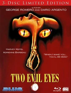 Two Evil Eyes ( 3 Disc LE) Blu-ray with Slip - Picture 1 of 1