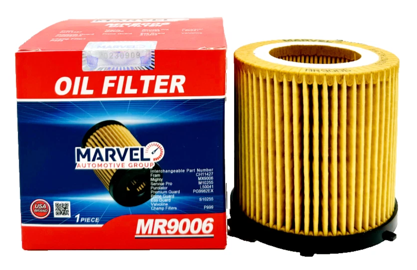 Filtro de aceite sintético Marvel MR9006 (11 42 7 618 462) para BMW 320i 2012-2018 2,0 L Foto 1 de 4