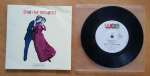 MIKE+ THE MECHANICS-TAKEN IN LE 7" VINYL SINGLE W/ PIC COV -1986-ALMOST LIKE NEW - Picture 1 of 2