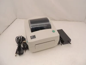 Impresora de etiquetas térmicas directas Zebra GC420d USB serie paralela apenas usada - Imagen 1 de 11