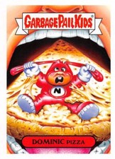 2018 Garbage Pail Kids We Hate the 80s TV SHOWS & ADS  9a DOMINIC Pizza
