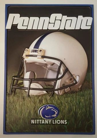 PENN STATE Nittany Lions 3D FOOTBALL Poster *EXTREMELY RARE**MINT* Cover