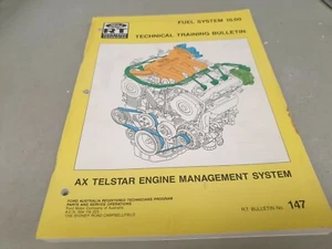 1992 FORD AX TELSTAR ENGINE MANAGEMENT SYSTEM Dealer Only Training  Manual  - Picture 1 of 7