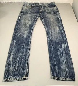 Men's True Religion Skinny Denim Jeans Size 33 - Picture 1 of 6