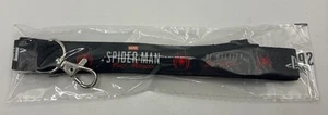 MARVEL SPIDERMAN MILES MORALES PS5 LANYARD ID Holder Keyring Sony "BRAND NEW" - Picture 1 of 4