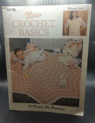 Leisure Arts 777- New Crochet Basics -12 Designs For Beginners - Image 1 of 4