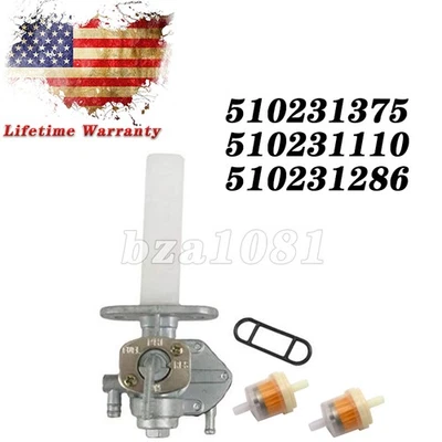 Fits For Kawasaki KZ1000P Police Fuel Valve Petcock Switch Assembly 51023-1375 - Image 1 of 4