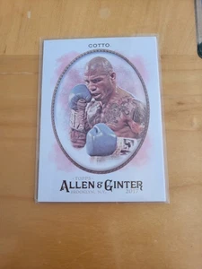2017 Topps Allen & Ginter Miguel Cotto RC #284 Professional Boxer Rookie Beast - Picture 1 of 2